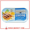 sardine à l'huile végétal marinara 125 G