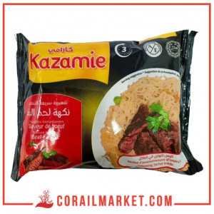 معكرونة سريعة التحضير بذوق لحم البقر كازامي 80غ
