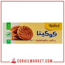 Biscuit gout vanille Sans gluten cookinat Réginat 130 g