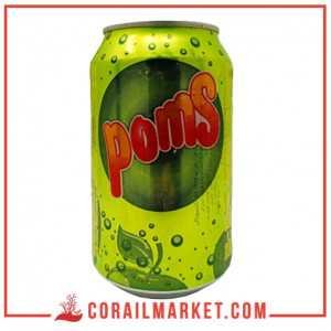 Boisson gazeuse pomme poms 33 cl
