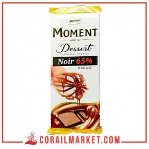 Chocolat 65% CACAO dessert moment palmary 180 g