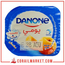 yaourt aromatisé yaoumi danone 95 g