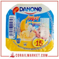 Yaourt lait banane danone 95 g