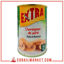 Champignon morceaux extra 380 g