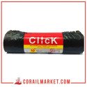 Click Sac Poubelle À Poignées Coulissantes 100 L
