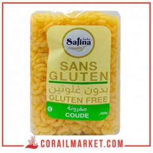 pâtes coude sans gluten safina 500 g