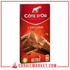 chocolat au lait cote d'or 200 g