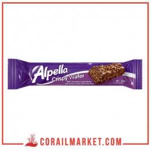 غوفريط محشو بكريمة البندق مغطى بالشوكولاطة كريسبي وفر البيلا 32غ