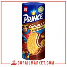 biscuit fourre crème de chocolat prince lu 300g