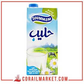 lait partiellement écrémé soummam 1 L