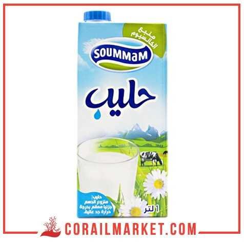 حليب منزوع الدسم جزئيا صومام 1 ل حليب منزوع الدسم جزئيا صومام 1 ل