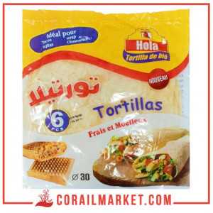 Pain de tortilla (tacos) hola 6 pièces