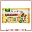Gullon Gaufrette Fourrée A La Crème De Chocolat Sans Sucres 180 G