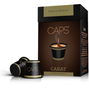 CAFÉ EN CAPSULE MANY carat 10 p