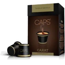 CAFÉ EN CAPSULE MANY carat 10 p