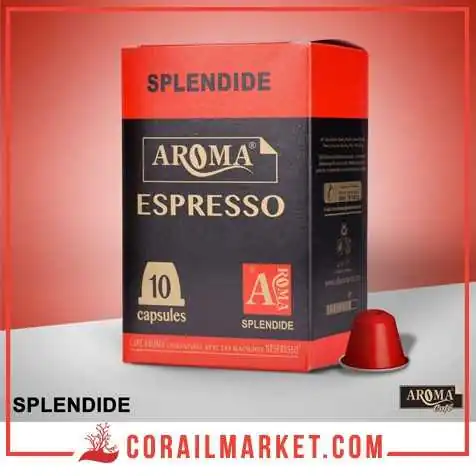 CAFÉ EN CAPSULE aroma splendide 10 p CAFÉ EN CAPSULE aroma splendide 10 p