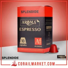 CAFÉ EN CAPSULE aroma splendide 10 p