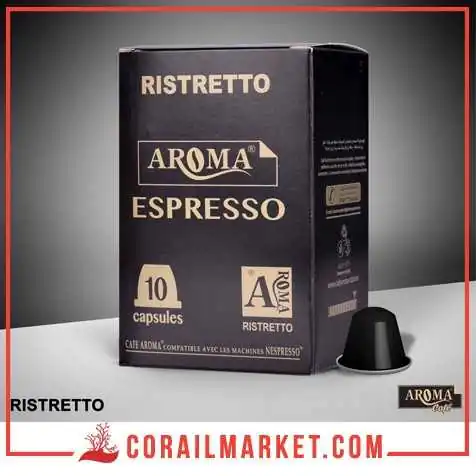 CAFÉ EN CAPSULE aroma ristretto 10 p CAFÉ EN CAPSULE aroma ristretto 10 p