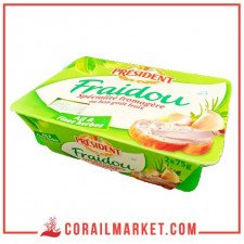 جبنة بالكريمة بالثوم و الاعشاب العطرية فريدو بريزيدون 150 غ