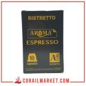 CAFÉ EN CAPSULE aroma ristretto 10 p