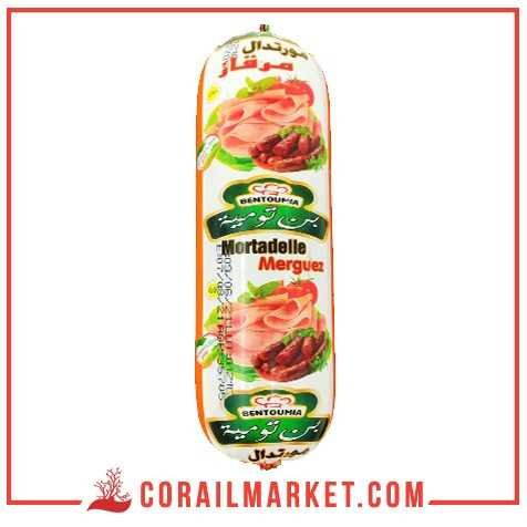 Mortadelle merguez bentoumia 480 g Mortadelle merguez bentoumia 480 g