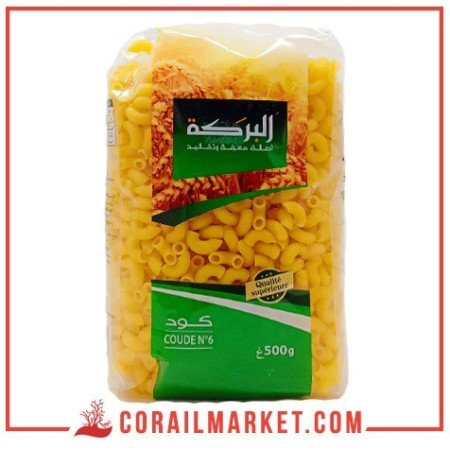 pâte coude N6 albaraka 500 g