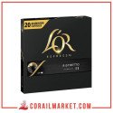 CAFÉ EN CAPSULE "RISTRETTO 11" l'or  20  p