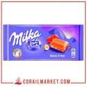Milka Chocolat Aux Noisettes Et Raisins 100 G
