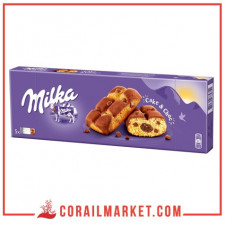 Biscuit moelleux fourré au chocolat cake et choc milka 175 g