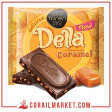 Chocolat aux morceaux de caramel della toren 52 g
