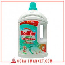 lessive en liquide desinfectante dorilflor 3 l
