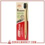 Dentifrice black et brosse à dents bambou kit blanchissant au charbon actif natura extra