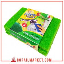Fibre abrasive PACK SCOURING fibrax 5 piéces
