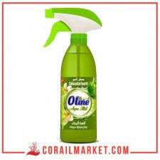 Désodorisant fraîcheur fleur blanche aqua mist oline 400 ml