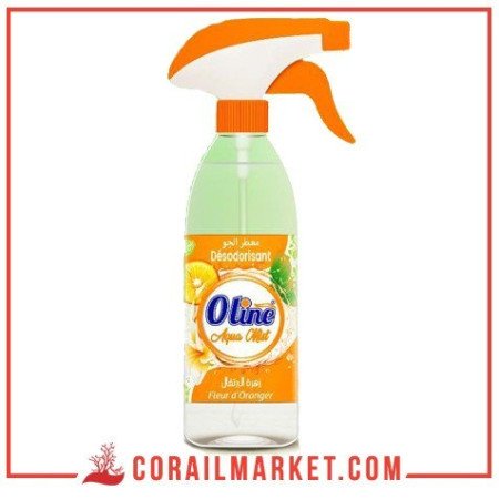 Désodorisant fraîcheur fleur d’oranger aqua mist oline 400 ml