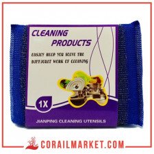 Eponge microfbre grattante Jianping 1 pièces
