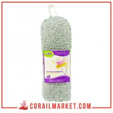 Eponge microfibre grattante grand format Jianping 1 pièces