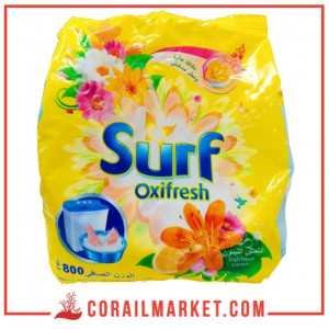 lessive en poudre à main citron Surf Oxifrech 800 g