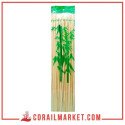 Purly Piques À Brochette En Bois 50 Pièces