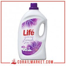 lessive en liquide lavande life 3 l