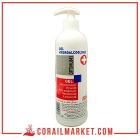 Gel désinfectant optimum 500 ml