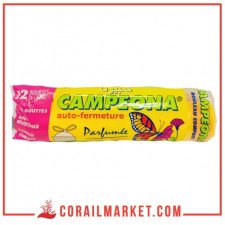 اكياس قمامة مع أربطة كامبيونا 35 ل