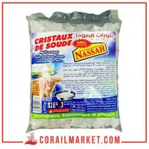 Cristaux de soude Nassah 450 g