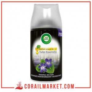 Recharge désodorisant automatique violettes des bois air wick 250 ml