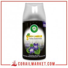 Recharge désodorisant automatique violettes des bois air wick 250 ml