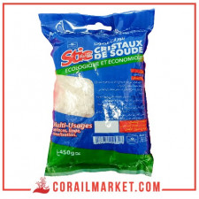 Cristaux de soude stic 450 g