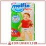 Molfix Couches Bébé Culottes N 04 (7-18 Kg) 9 Couches