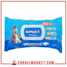 Lingettes Fresh Bimbies 84 lingettes