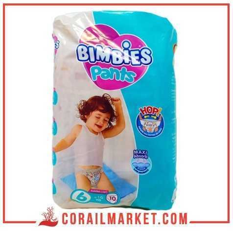 Couches bébé culottes Canbebe N 06 (+16 kg) 10 couches Couches bébé culottes Canbebe N 06 (+16 kg) 10 couches
