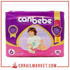 Couches bébé Canbebe N 06 (+16 kg) 35 couches
